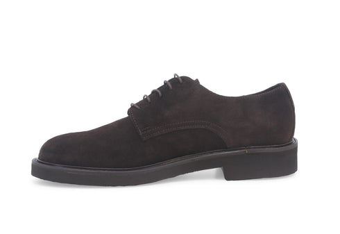 Melluso Uomo Scarpe basse Camoscio U90401D-226994 Marrone